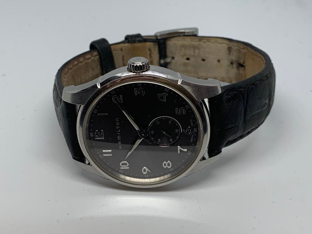 Hamilton Jazzmaster Thinline Petit Second Gray Me… - image 3