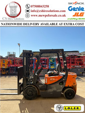 2020 Doosan D25GP Diesel Forklift Triple Mast Counterbalance (Toyota, Hyster)