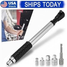 1/2" Offset Extension Wrench for Drill Impact Ratchet Extender for Tight Spaces