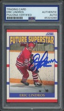 Eric Lindros Cards, Rookie Cards and Autographed Memorabilia Guide 58
