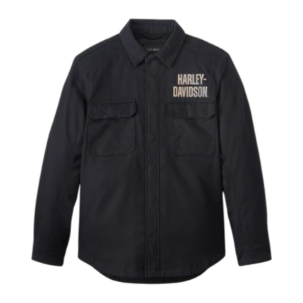 Harley-Davidson Men's Armored Riding Shirt Jacket Operative 2.0 Sz