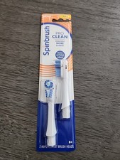 Spinbrush Pro Clean Replacement Brush Heads Soft Bristles 2-Pack