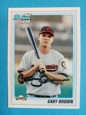 2010 Bowman Draft Prospects 1st Gary Brown RC #BDPP70 Giants