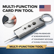 Multi-functional Cell Phone Card Removal Pin Tool Portable Phone Card Remover