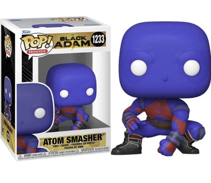 Funko Pop! ATOM SMASHER #1233-Black Adam- Figura Vinilo- Totalmente Nuevo