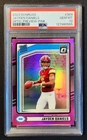 JAYDEN DANIELS 2024 OPTIC PREVIEW PINK RATED ROOKIE PSA 10 GEM ULTRA RARE
