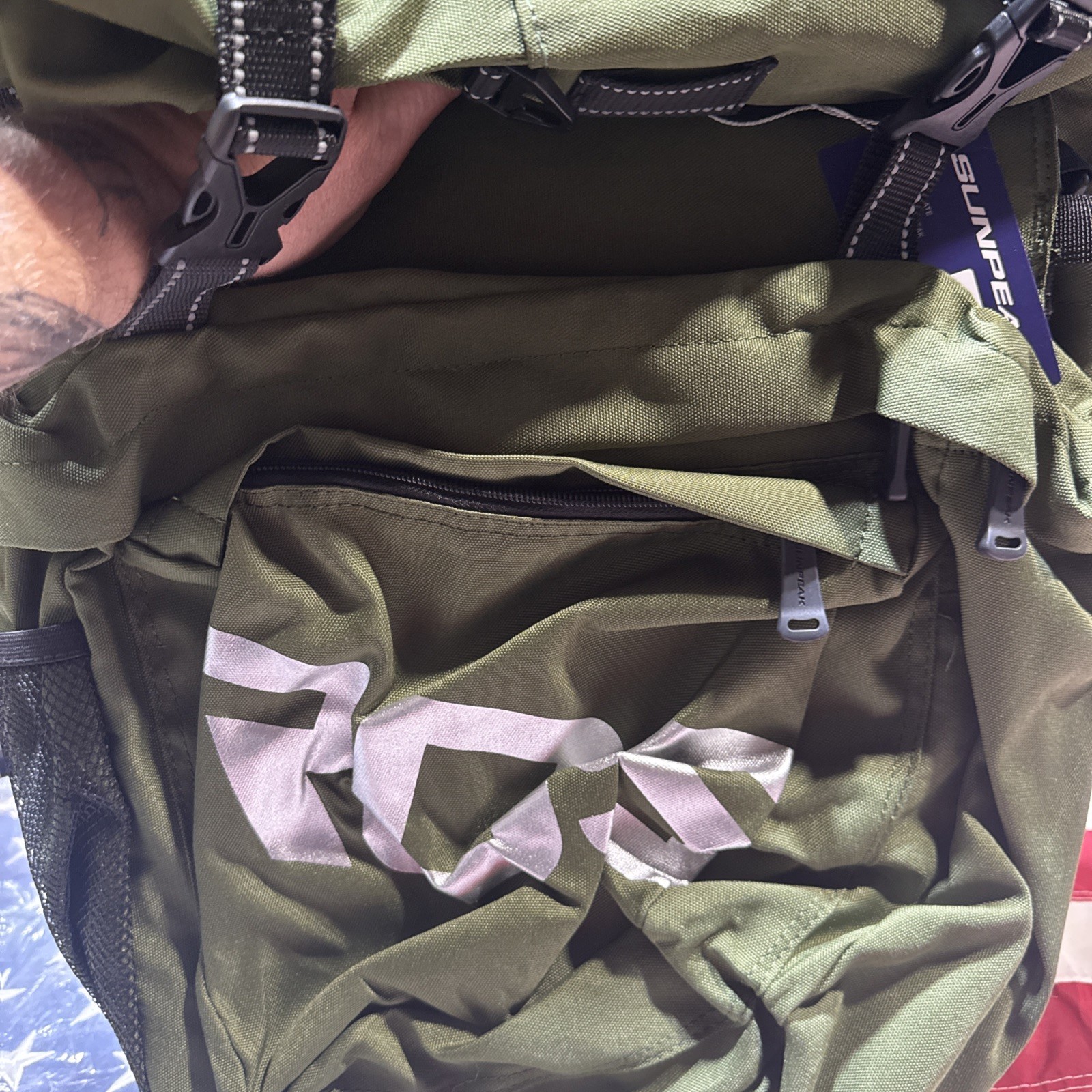 Rear Rack Bag 50l Waterproof Mountain