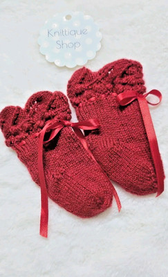 Handmade Crochet Baby Socks