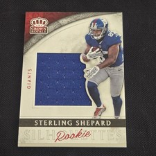 Panini Preferred 2016 Sterling Shepard #34 Silhouettes Rookie Giants