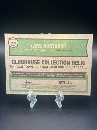 Topps Heritage Clubhouse Collection Memorabilia/Relic Cards - You Pick Upd 2/7 - Afbeelding 109 van 111