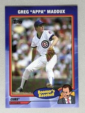 2024 Topps x Chris Berman Greg Appa Maddux #31 Nickname Nameplate SP Cubs🔥