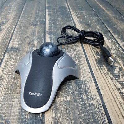 Kensington Orbit Optical Trackball Mouse for Windows M01399 K64327 GRAY GREY