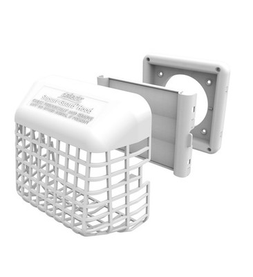 NEW White Louvered 4'' Dryer Vent Hood w/ removable Bird Guard, Easy Clean, quiet