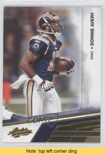 2010 Panini Absolute Memorabilia Retail Donnie Avery #89 READ 0a7