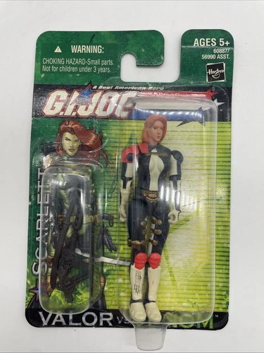 GI JOE 2004 SCARLETT v6 Valor Vs Venom HARD TO FIND Family Dollar EXCLUSIVE #2