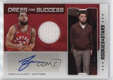 2019-20 Panini Chronicles Dress For Success 89/99 Fred VanVleet #DF-FVV Auto uk2