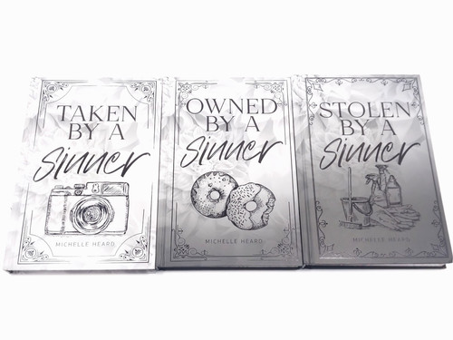 Sinners Series Book 1-3 By Michelle Heard (Taken, Owned & Stolen) 3 Book Set