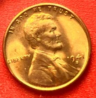 1941-S Lincoln Wheat Cent Penny GEM RED BU From an Original Bank Roll