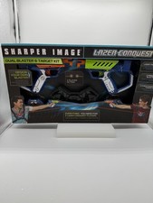Sharper Image Lazer Conquest Dual Blaster  Target Kit for 2 players NEW in box