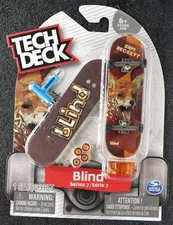 Tech Deck Blind Sam Beckett Polymal Rare Series 7  Finger Skateboard