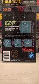 NES NINTENDO 10 YARD FIGHT CIB 💯 AUTHENTIC 🎅