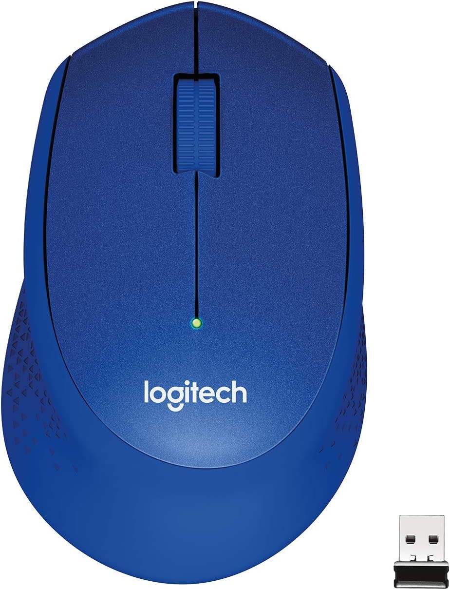 Logitech M330 Silent Plus bleu souris sans fil silencieuse autonomie 24 mois