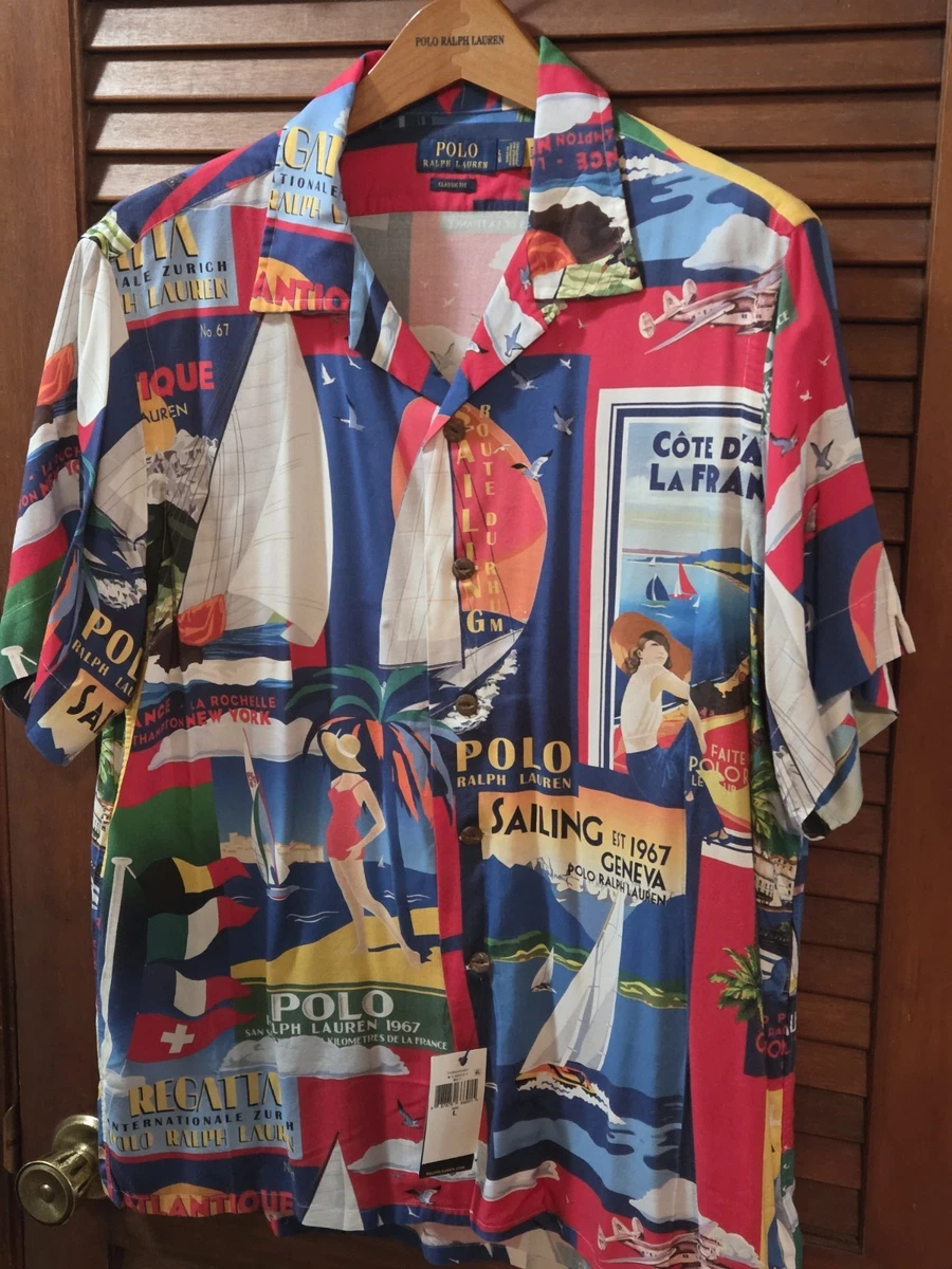 Polo Ralph Lauren Short Sleeve Vintage Casual Shirts for Men for