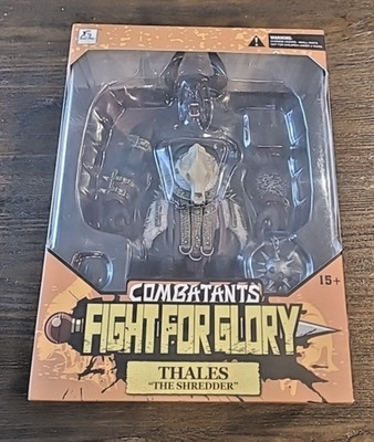 COMBATANTS FIGHT FOR GLORY THALES ''THE SHREDDER'' #15 ACTION FIGURE MISB SEALED