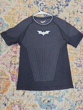 YoungLA The Dark Knight Trilogy Batman Athletic Fit Stretch Compression Black XL