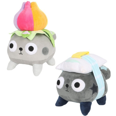 2Pcs Dandy's World Star-Time Pebble Plush Loyal Bud Pebble Toy for Game Fans