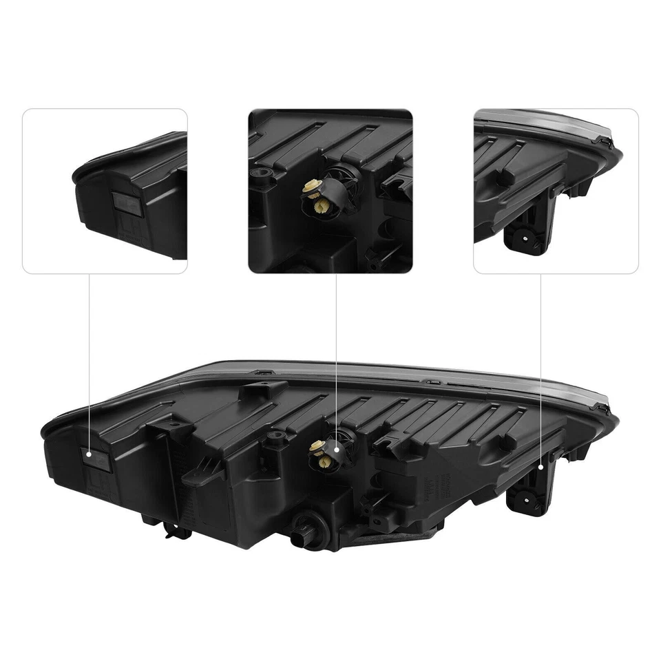 For 2015-2019 Tesla Model X LED Headlight Assembly Headlamp Left Driver Side LH! Foto 4 de 4