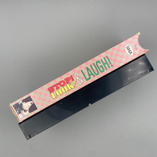 Stop! Look! and Laugh! (1950) w/ The Three Stooges, VHS Movie, Goodtimes (1991) - Picture 5 of 5