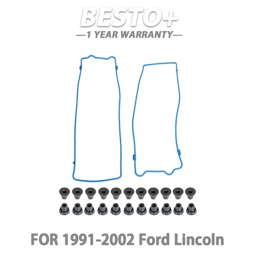 Fit For 199202 Ford Crown Victoria 4.6L SOHC Valve Cover Gasket Set