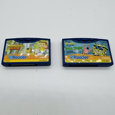 VTech V.Reader Game Cartridge Lot Of 2