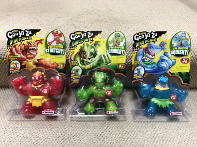 3 Heroes of Goo Jit Zu Dino Power TRITOPS BLAZAGON THRASH Season 3