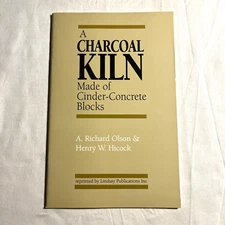 A Charcoal Kiln Made Of Cinder Concrete Blocks Booklet Olson Hicock 1993