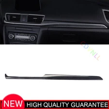 For Mazda 3 Axela 2017-2019 Carbon Fiber Central Console Instrument Strip Cover