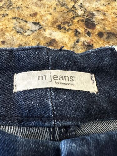 M Jeans by Maurice Women’s Dark Blue Denim “Limitless Jegging” Stretch Jeans - M - Picture 3 of 8