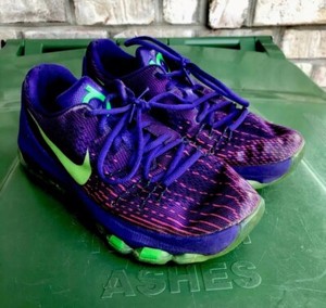 kevin durant purple shoes