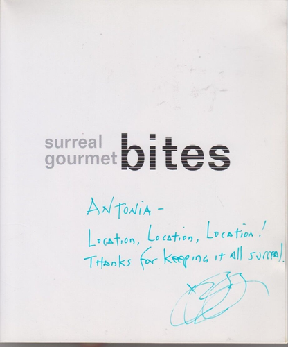 Off the Eaten Path & Surreal Gourmet Bites - 2 by Bob Blumer - Both Signed! - Foto 6 di 6