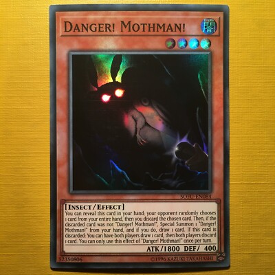 Peligro! Mothman - Sofu-en084 - Super Rara - 1ª Edición | Cuotas Sin Interés
