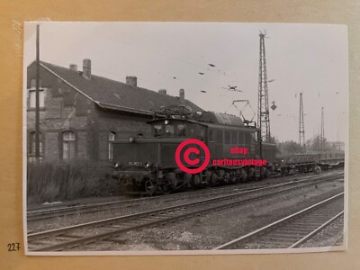 E-Lok E 254 057 Bhf Leipzig - Schönefeld 1974 IHistorische Eisenbahn Fotos