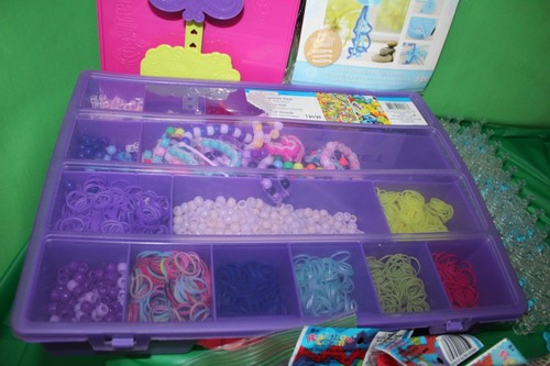 Assorted Friendship Bracelet Maker Rainbow Loom Craft Kits, Bands And More - Picture 2 of 8