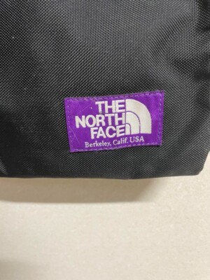 THE NORTH FACE PURPLE LABEL SHOULDER BAG NYLON BLK SOLID COLOR