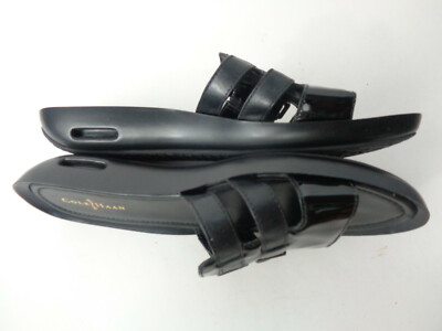 COLE HAAN NikeAir US 7.5M Black Smooth & Patent Leather  display picture 3
