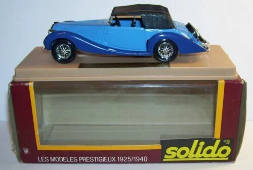 Véhicules miniatures Solido 1:43 Delahaye