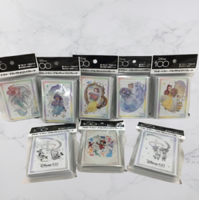 Bushiroad Disney 100 Sleeves 75 Sheets Complete Size 92 * 67