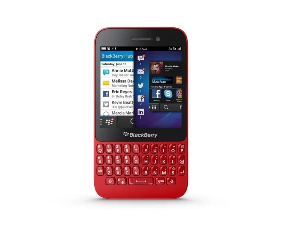 Blackberry Q5 Original BlackBerryOS 4G LTE 8GB ROM QWERTY Keyboard CellPhone - Image 4 of 4
