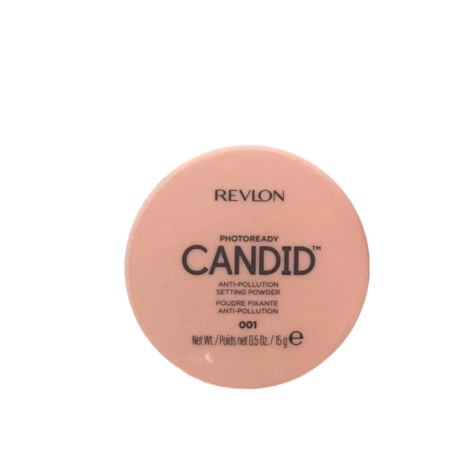 Set of 2 Revlon Photoready Candid Anti-Pollution Setting Powder #001 NOS - Image 4 of 4