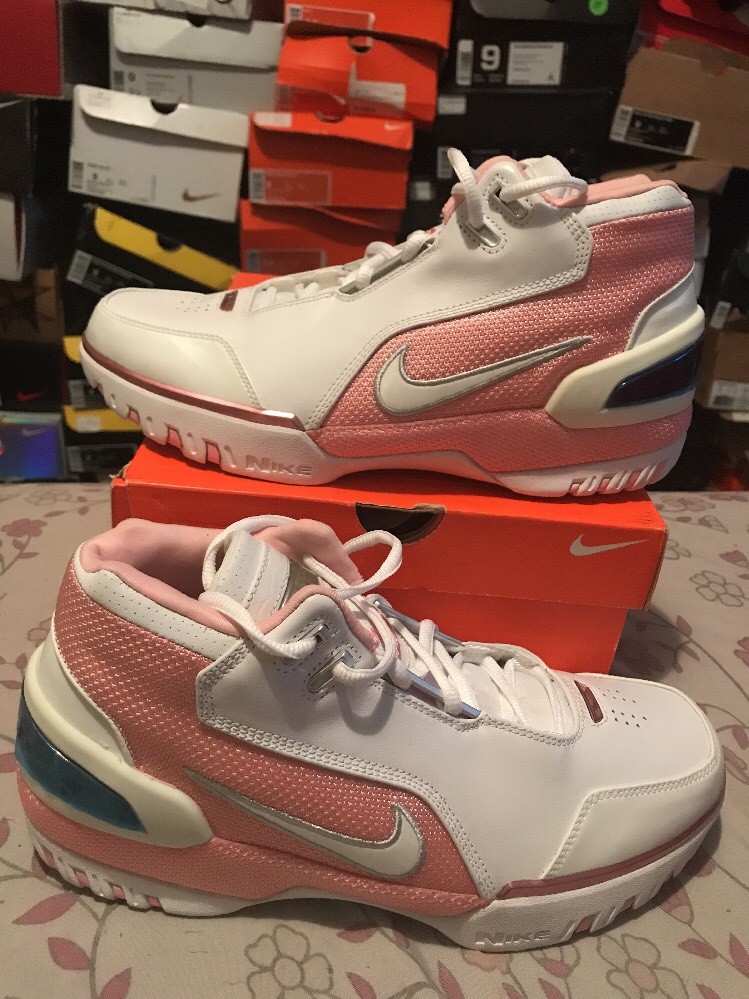 BRAND NEW NIKE AIR ZOOM GENERATION PROMO US 9 SAMPLE GLORIA PE LEBRON PINK BOM BRAND NEW NIKE AIR ZOOM GENERATION PROMO US 9 SAMPLE GLORIA PE LEBRON PINK BOM